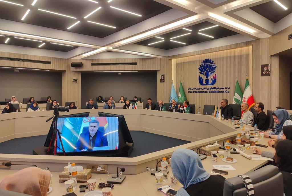 نشست خبری نمایشگاه الکامپ 28