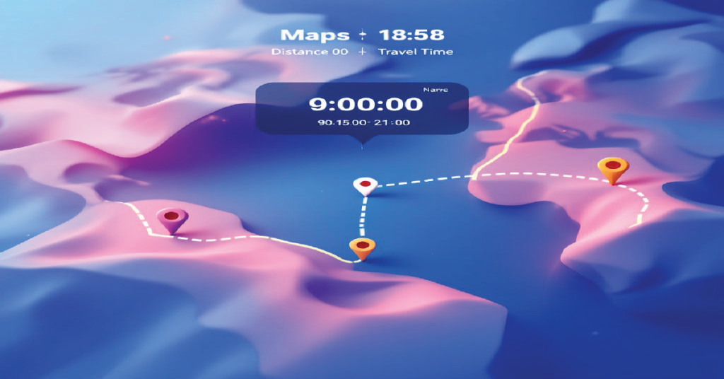 اپلیکیشن Maps Distance Calculator