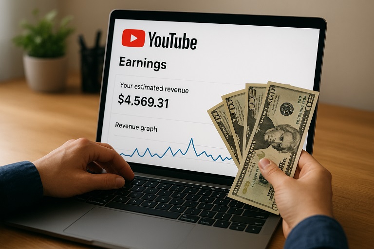 نفد درآمد یوتیوب