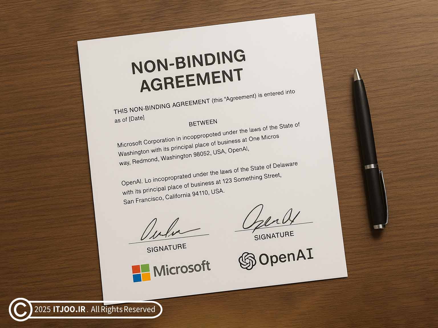 توافق مایکروسافت و اوپن ای آی