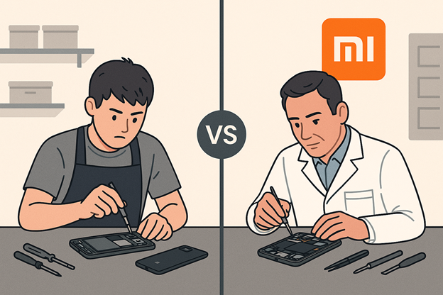 تفاوت تعمیرگاه های معمول با نمایندگی رسمی تعمیرات شیائومی